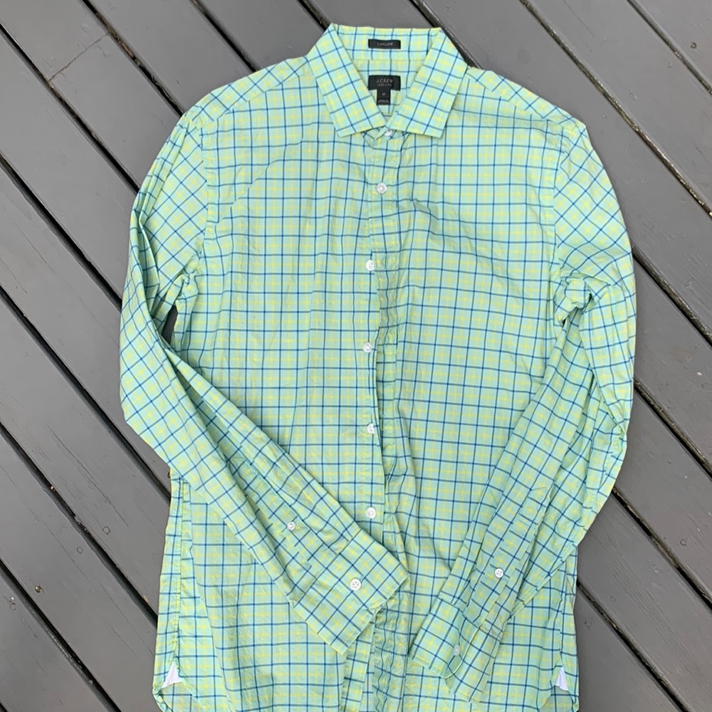 Jcrew men’s longsleeve button down shirt